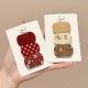 Cute Floral Baby Hairpin 2025 New Style Broken Hair bb Clip Children's Baby Side Small Clip Headwear Hairpin