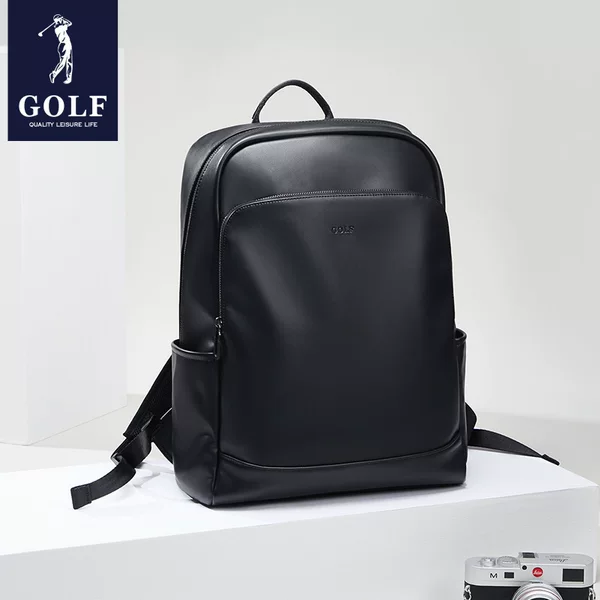 GOLF Schoolbag Men's Korean Fashionable Student Backpack Large Capacity Outgoing Business Leisure 15.6 Inch Computer Backpack