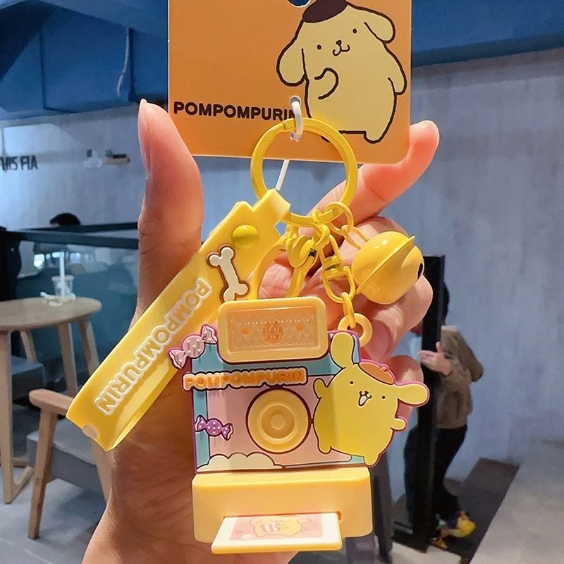 Плюшевый брелок Sanrio Hello Kitty, оригинал, мягкая подвеска 11×7.5 см, коллекционный талисман