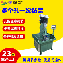 非标定制多头钻孔机数控双伺服多孔钻床 立式4轴自动多孔钻孔机