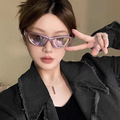 New GM Sunglasses  Cyberpunk Futuristic Style Sun Glasses Hot Girl Niche Xiaohongshu Same Style Glasses Wholesale