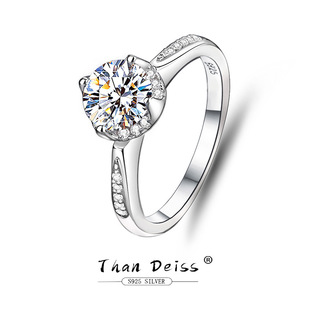 Īɣ荽�ָŮ�ʹ���צS925���y��ָ�ʯһ����ӆ�����ֱ������