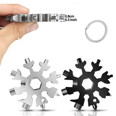 Factory Direct Sale Multi-function Portable 18-in-1 Snowflake Wrench Universal Mini Screwdriver Socket Set