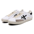 White and black sneakers