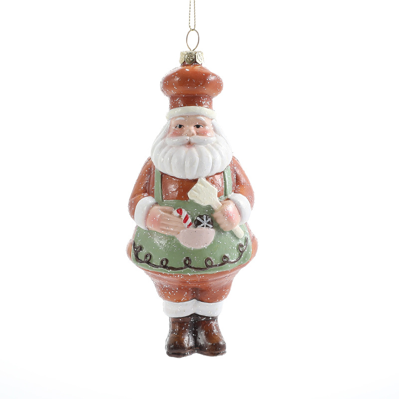 Nuevo pan de jengibre de plástico colgante hombre colgante colgante árbol de Navidad decoración colgante artículos de decoración atmósfera artículos de diseño en stock