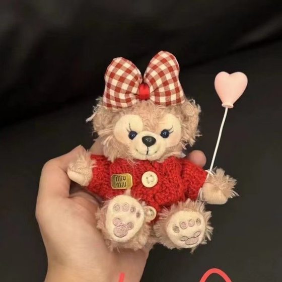 Niche Lingna Belle Pendant Plush Doll Keychain Shirley Marina Bell Doll Bag Pendant Accessories