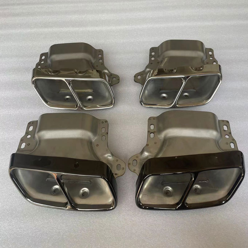 Applicable to Mercedes-Benz Class A CLA class X156 class W176 W117 X156 modified AMG exhaust tail nozzle tail throat