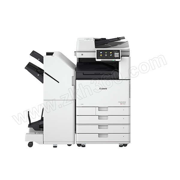 CANON/佳能 A3彩色激光复合机 iR-ADV DX C3730 打印/复印/扫描/WiFi 主机+双面自动输稿器+四纸盒+鞍式装订器 1台