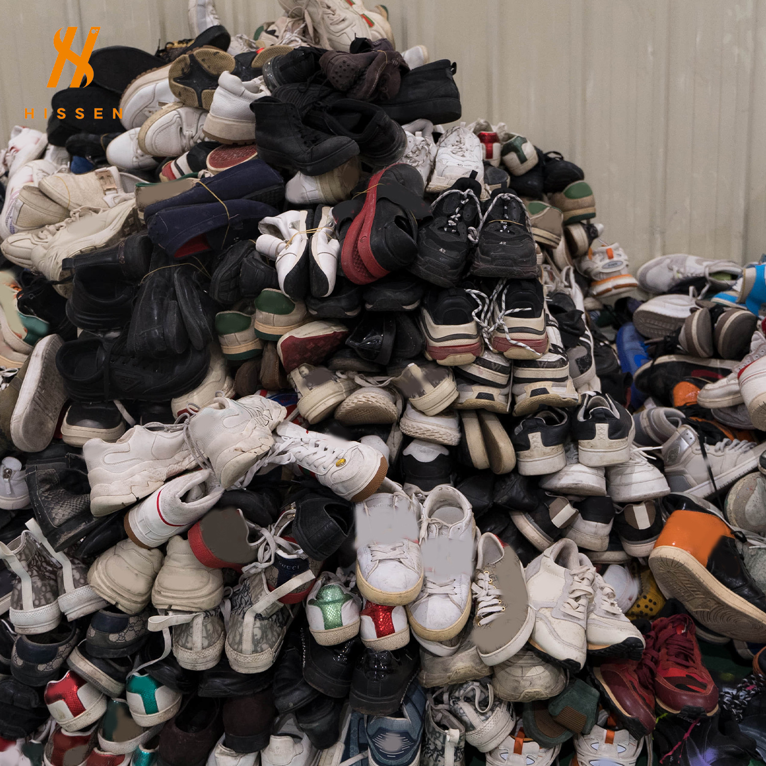 品牌鞋混合装板鞋二手鞋工厂A货跨境出口伊朗used branded shoes