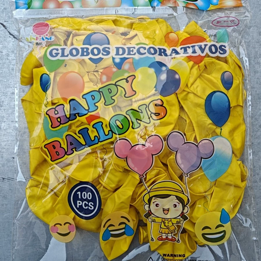 Round balloon, nail decoration, 2 gram, increased thickness, new collection, 10 inch