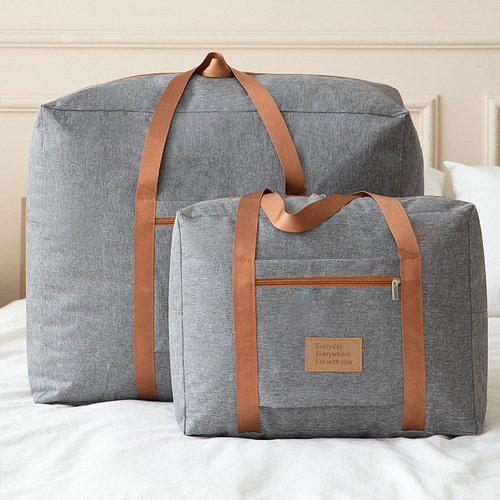 Cationic travel bag thickened clothes quilt travel storage bag moving bag quilt bag thickened luggage storage bag