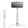 Q12 [white-73cm] aluminum alloy extension pole + hidden tripod + bluetooth remote control