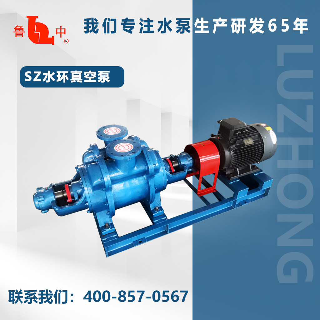 SZ-3型水环式真空泵真空浓缩真空干燥应用广泛鲁中牌厂家直销