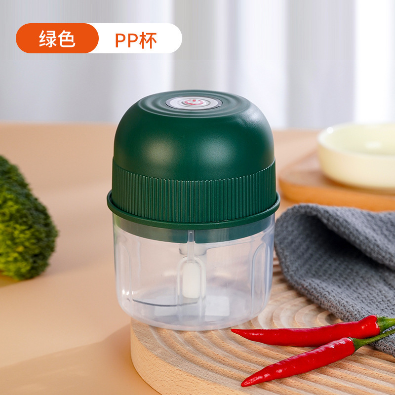 电动蒜蓉捣蒜泥神器拉蒜捣碎器打蒜器搅蒜自动绞肉绞蒜搅碎机家用|undefined