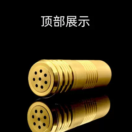 祝融手工温暖便携手持黄铜一体掏空怀炉香薰超长待机便携把玩收藏