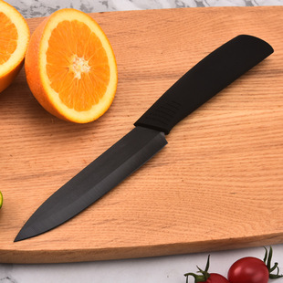 Black Ceramic Knife Kitchen Slicing Knife 5 Inch Fruit Knife Universal Knife Baby Food Supplemented Cutting Knife Factory Outlet