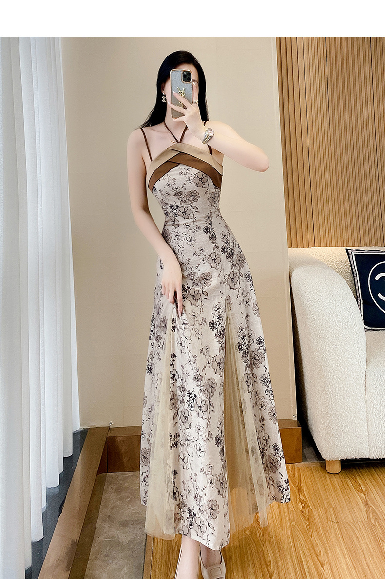 C2826 1300K ÁO HAI DÂY NỮ DONTDHI SEXY GỢI CẢM SEXY MÙA HÈ HỌA TIẾT HOA HAI DÂY HỞ VAI THỜI TRANG NỮ G04 SẢN PHẨM MỚI