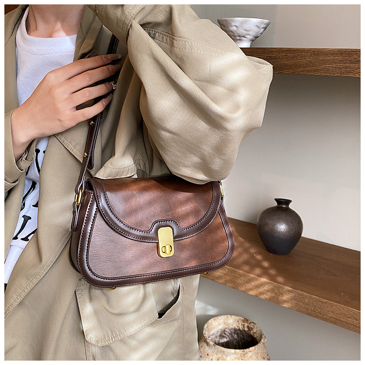 Women's Crossbody Bag Contrast Colour Small Square Shoulder Bag_voghion.com