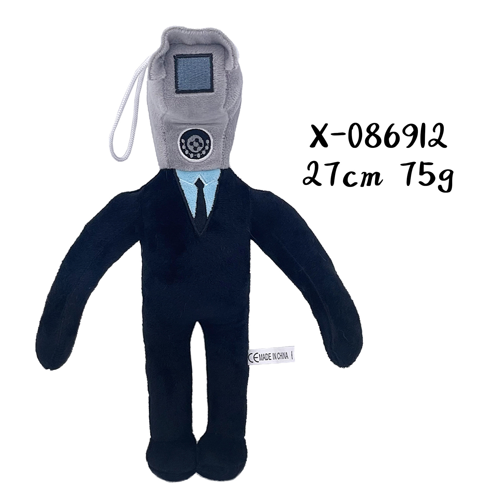 Hombre de baño toilet skibidi transfronterizo vs hombre de vigilancia Muñeca de audio Muñeca Juguete de peluche Spot