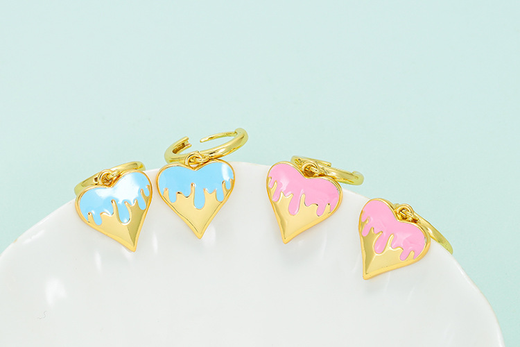 Zircon Inlay Material Earrings Classification Metal Plating Geometric Zircon
