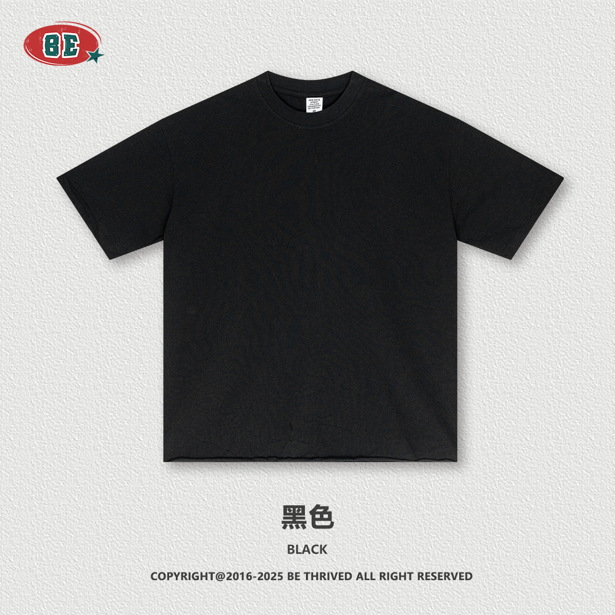 Be Hombres| 2025 verano marca de moda americana pesada azul borde grande hombre camiseta de mangas cortas pantalones cortos set hombre