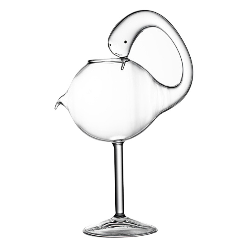 Borosilicato cóctel taza ELK taza pájaro taza bar red vino creativo Cisne taza amor taza vidrio