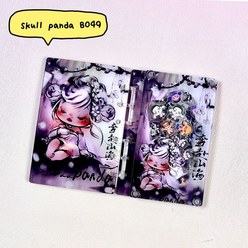 日本の漫画 A7 ルーズリーフノートブックかわいいガーリーハート高価値アニメ学生アクリル|undefined