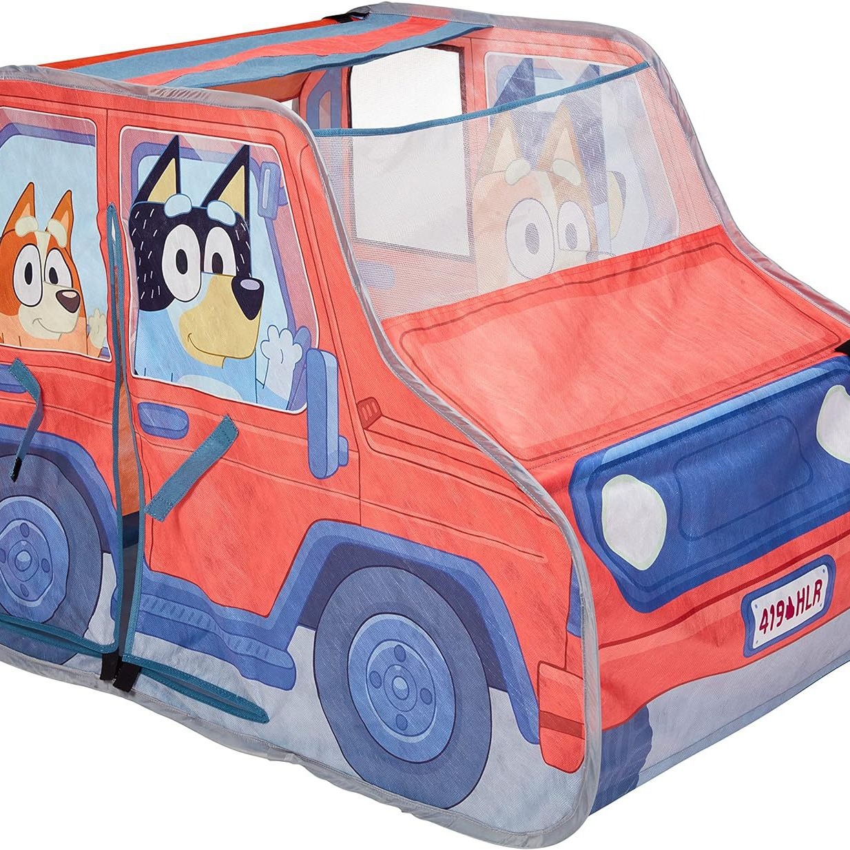 Nuevo producto transfronterizo bluey talking plush perro bluey una tienda de campaña para niños al aire libre