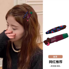 Sweet Cool AB バージョンヘアピン 2025 新しいサイドヘアピンヘアピン女性のハイエンド西洋スタイルファッション前髪クリップ
