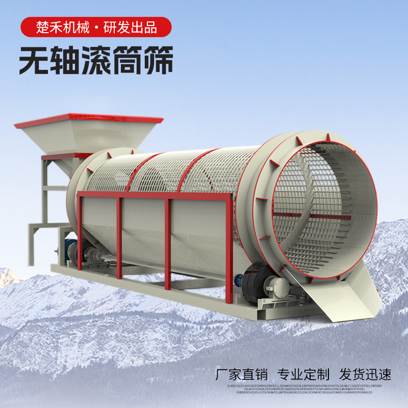 Барабанный грохот Chuhe Machinery GS10*30 кастомизация сита