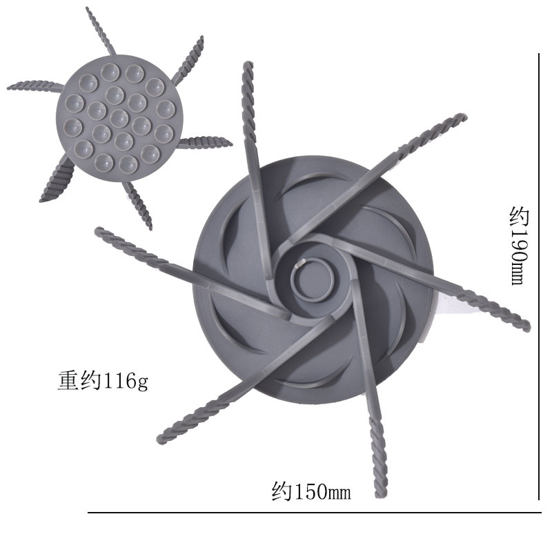 Amazon transfronteriza ventosa giratoria Slow Food Bowl corte mascota lamiendo estera perro gato de silicona tazón de comida lenta