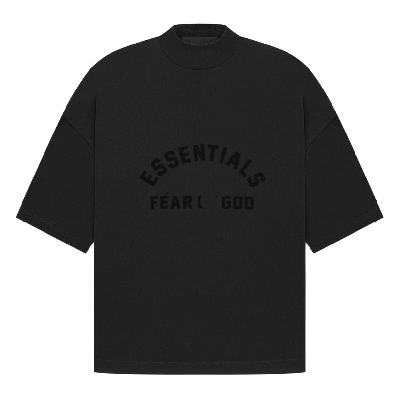 2023 primavera y verano American Essentials marca de moda pesada camiseta Street FOG algodón manga corta de los hombres de estilo High Street