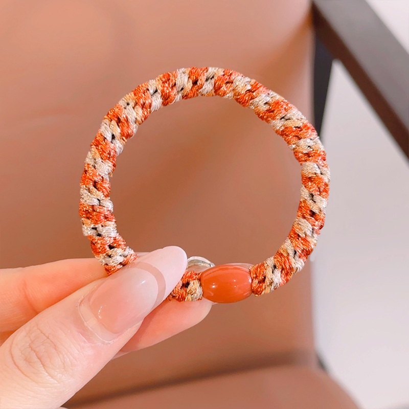 206#오렌지와 밝은 실크 컬러 매칭