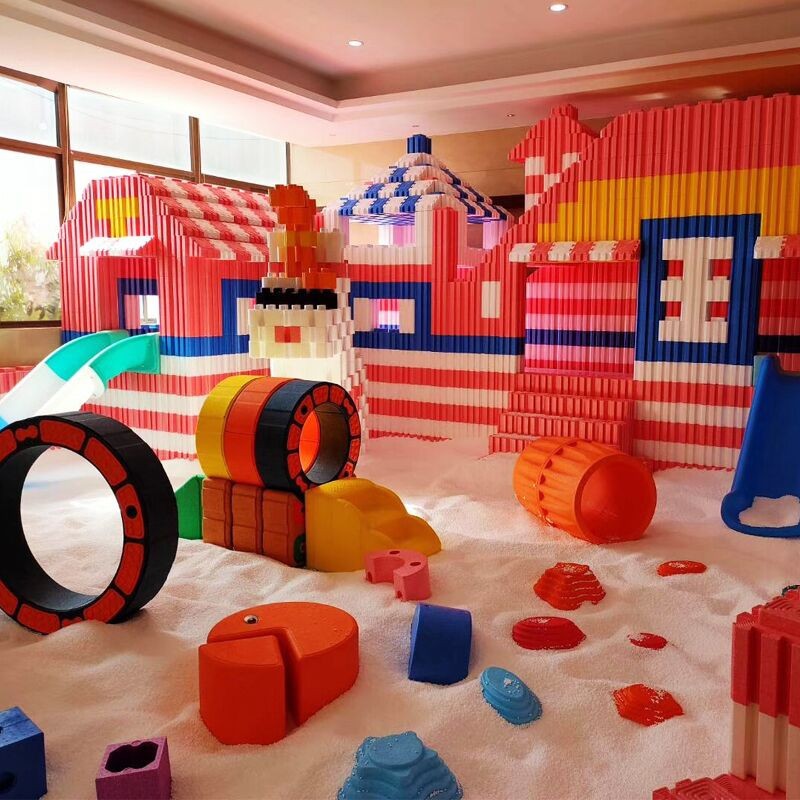 Large size building block EPP building block Park oversized Castle indoor brick wall fence children's playground