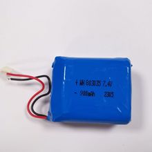 803035 串聯電池 2串7.4V 900mah可用於按摩器等健身器材電子產品