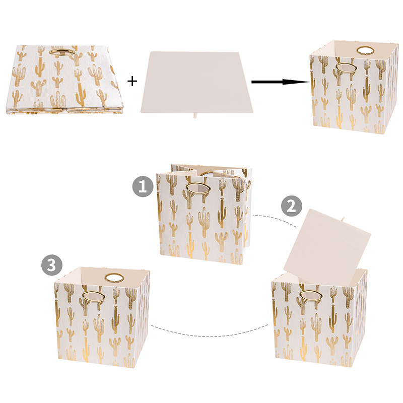 超大号有盖衣服收纳箱布艺防水可折叠整理箱棉被收纳袋内衣收纳盒