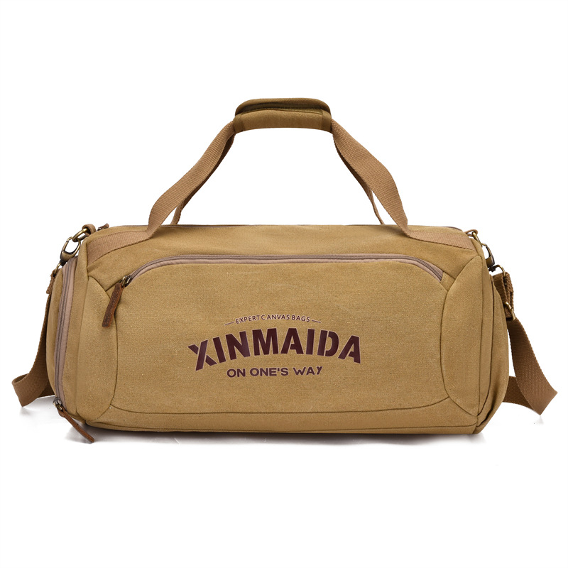Bolsa de fitness, bolsa deportiva de separación húmeda y seca, bolsa de mensajero de entrenamiento de una sola pieza para hombre, bolsa de viaje de equipaje de mano para mujer, estilo europeo y americano