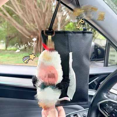 Box 2026 Plush Doll | Car tissue box/set - leather-style-albatross