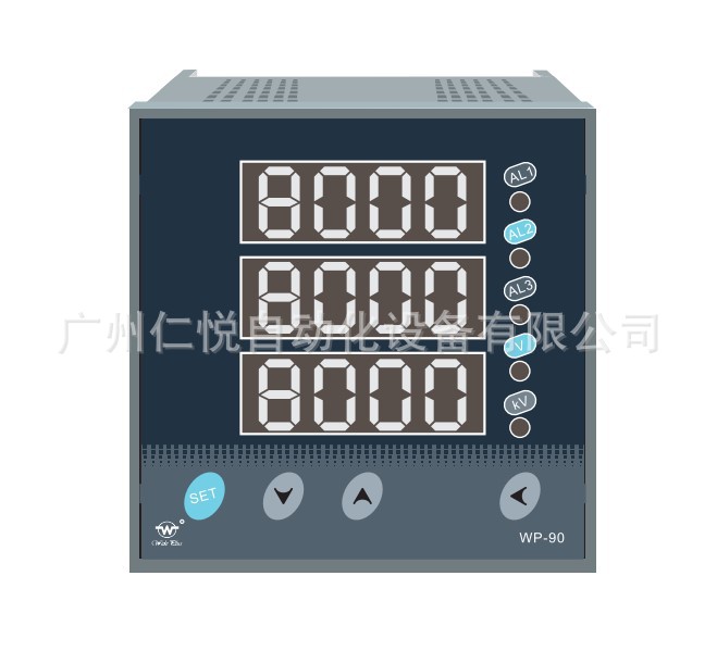 香港上润WP-LE3A-C9003NT智能三相交流电流表电力仪表三相三线制