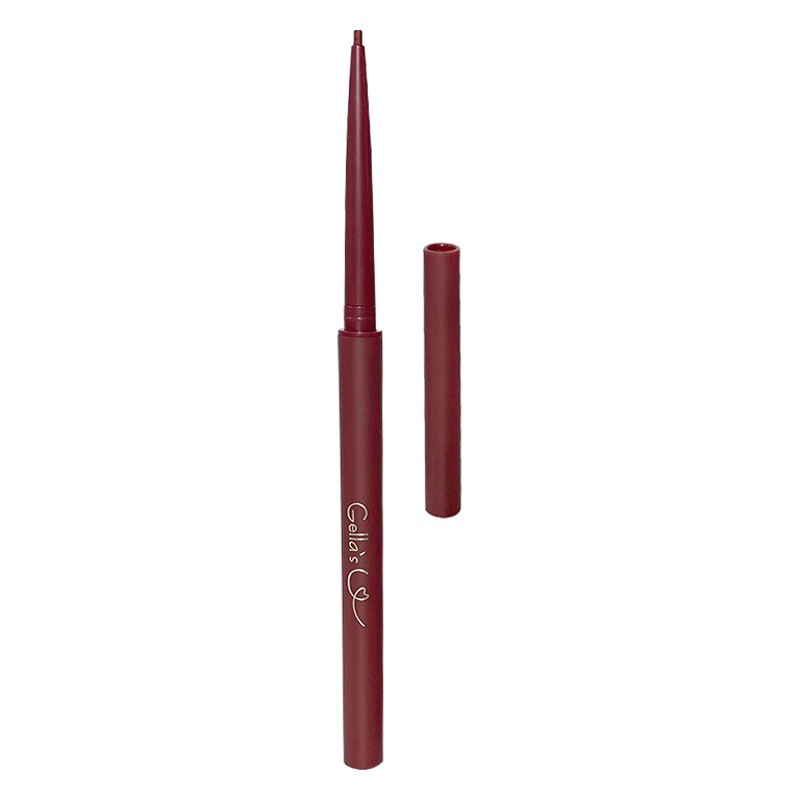 Gellas Eyeliner Gel Pen Is Smooth and Does Not Smudge. Thin-Head Colorful Eyeliner Gel Pen Black Burgundy Gel Pen