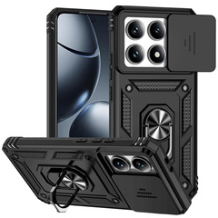 適用米14tpro軍事押し窓携帯ケース米POCO X7スタンドPOCO c 75保護カバー