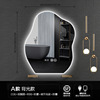 Cloud -shaped mirror LED anti -fog light -glowing wall hanging bathroom mirror mirror mirror makeup mirror smart mirror