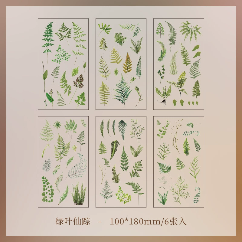 Children's Sticker Set, Custom Floral Planner Stickers, Assorted Designs (Single Pack)
