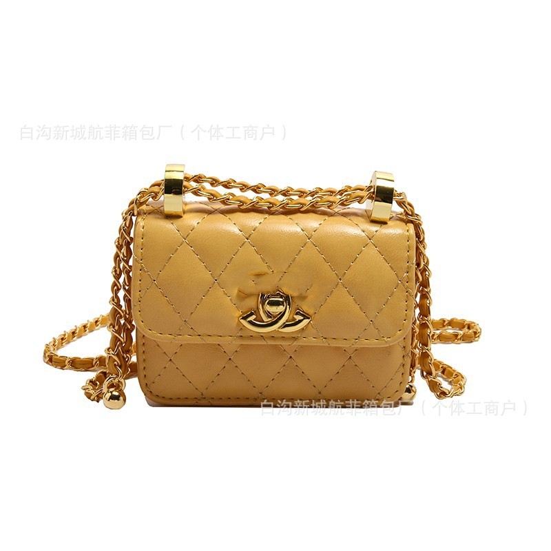 Xiaoxiangfeng トレンディな女性のバッグクロスボーダー卸売菱形チェーンショルダーバッグ女性の韓国スタイルのシンプルなファッションクロスボディバッグ女性|undefined