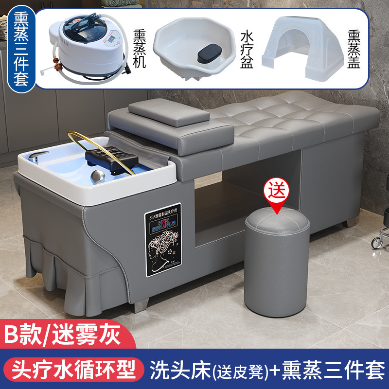 Ceniza nebulosa + circulación de agua + fumigación