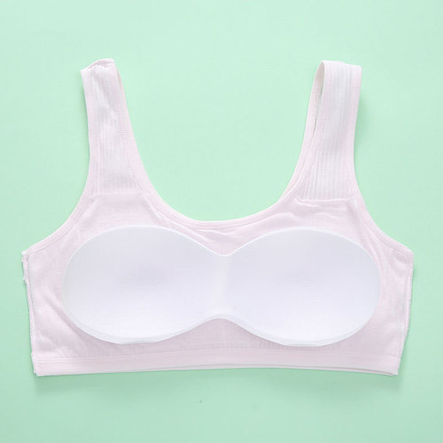 Girls' underwear vest, developmental period, girl's 9 pure cotton, 10 years old, 12 primary school students, 13, inner wear, 11-15 children's bra