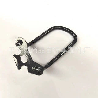 加粗山地车后拨保护器 护拔架 变速器保护架 后拔保护器 10MM孔