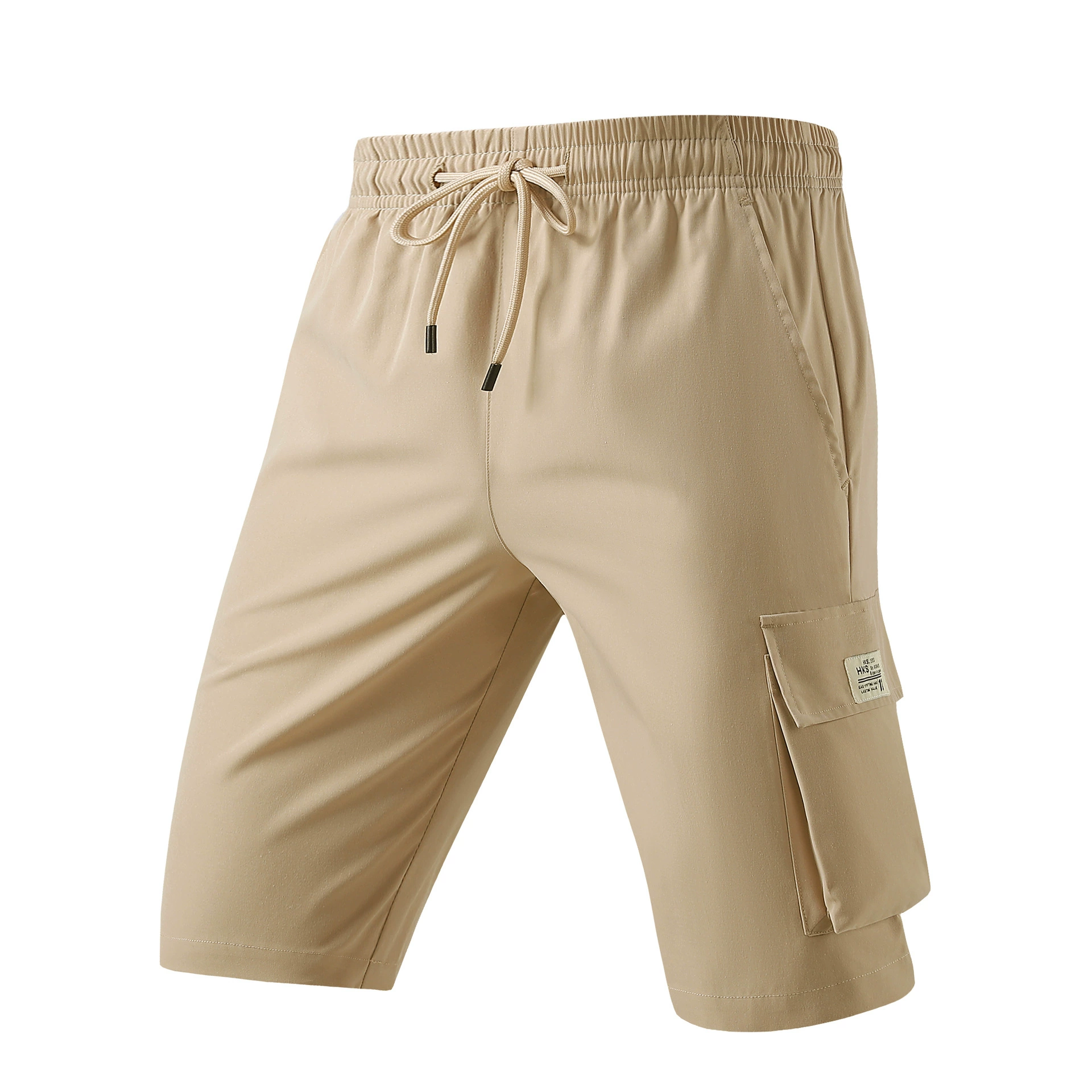 Трансграничные эксклюзивные американские мужские летние шорты свободные повседневные простые прямые брюки