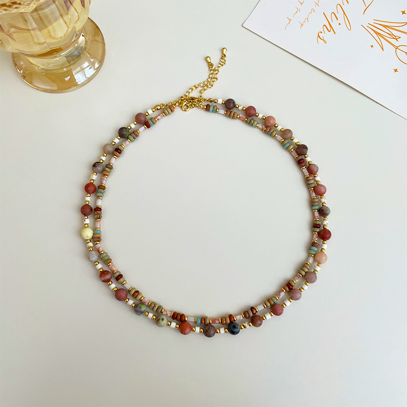 Minimalist Layered Necklace For Women With Delicate Chains_voghion.com