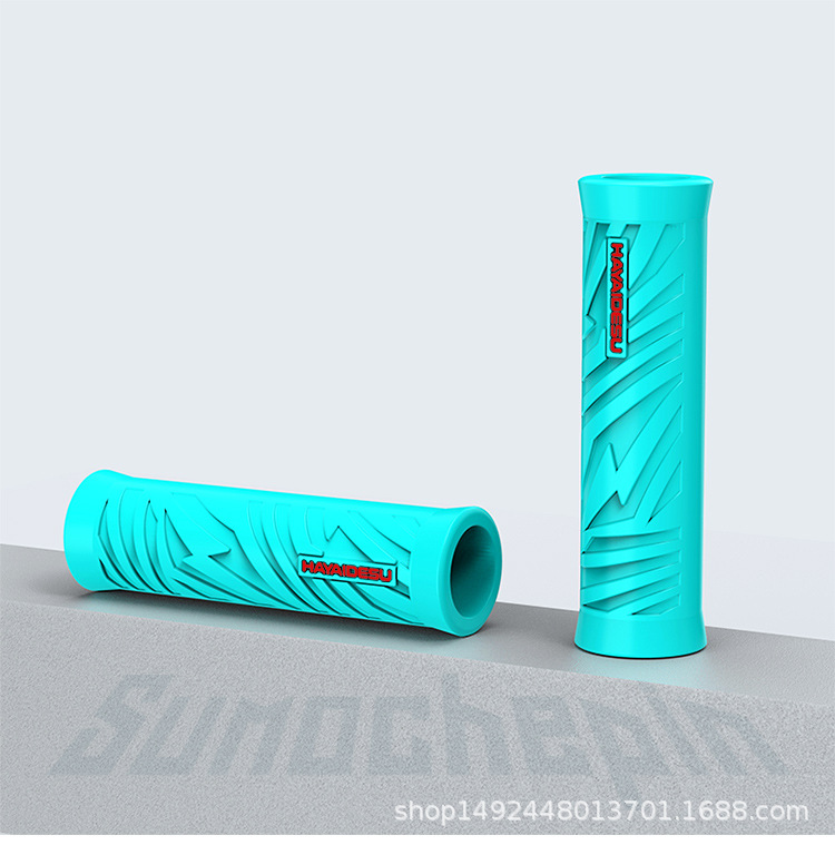 Motorcycle and electric vehicle modified handlebar grips, non-slip and sweat-absorbing, universal for Ninebot, Niu, Aima, and Yadi handlebars and throttle grips